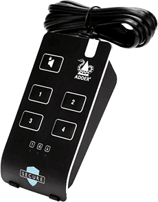 Adder secure remote control unit