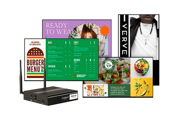 Digital signage per centri commerciali