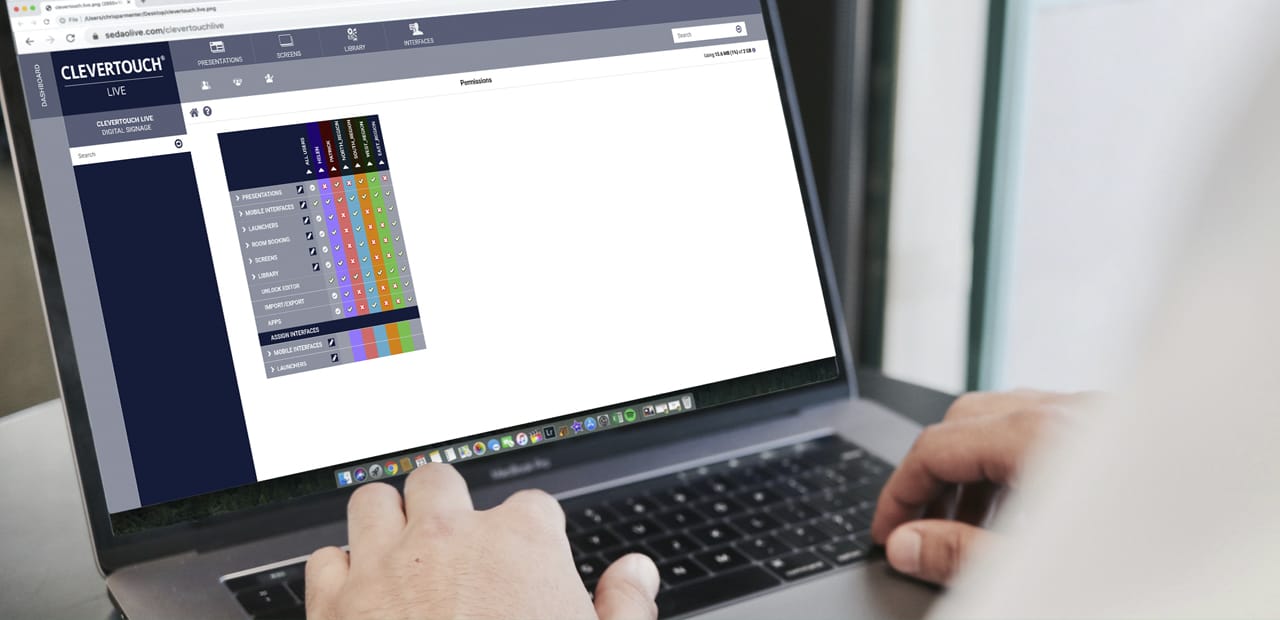 Digital Signage Clevertouch