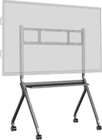 Carrello con mensola - display fino a 86" max 100 kg Iiyama